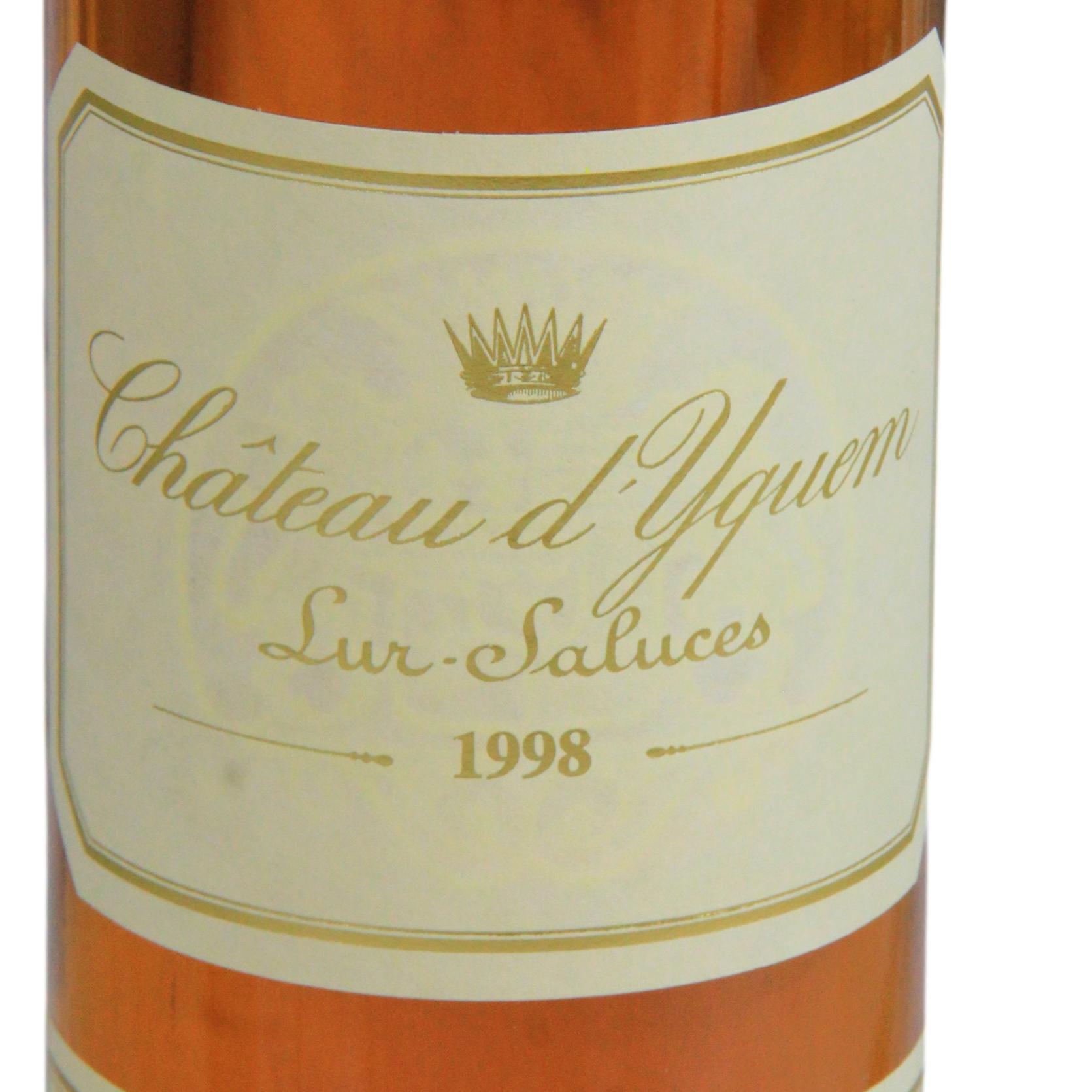 Château d'Yquem 1998 シャトー•ディケム1998 750ml 1998 Château d'Yquem, Sauternes, Frankrijk – Amsterdam Wines