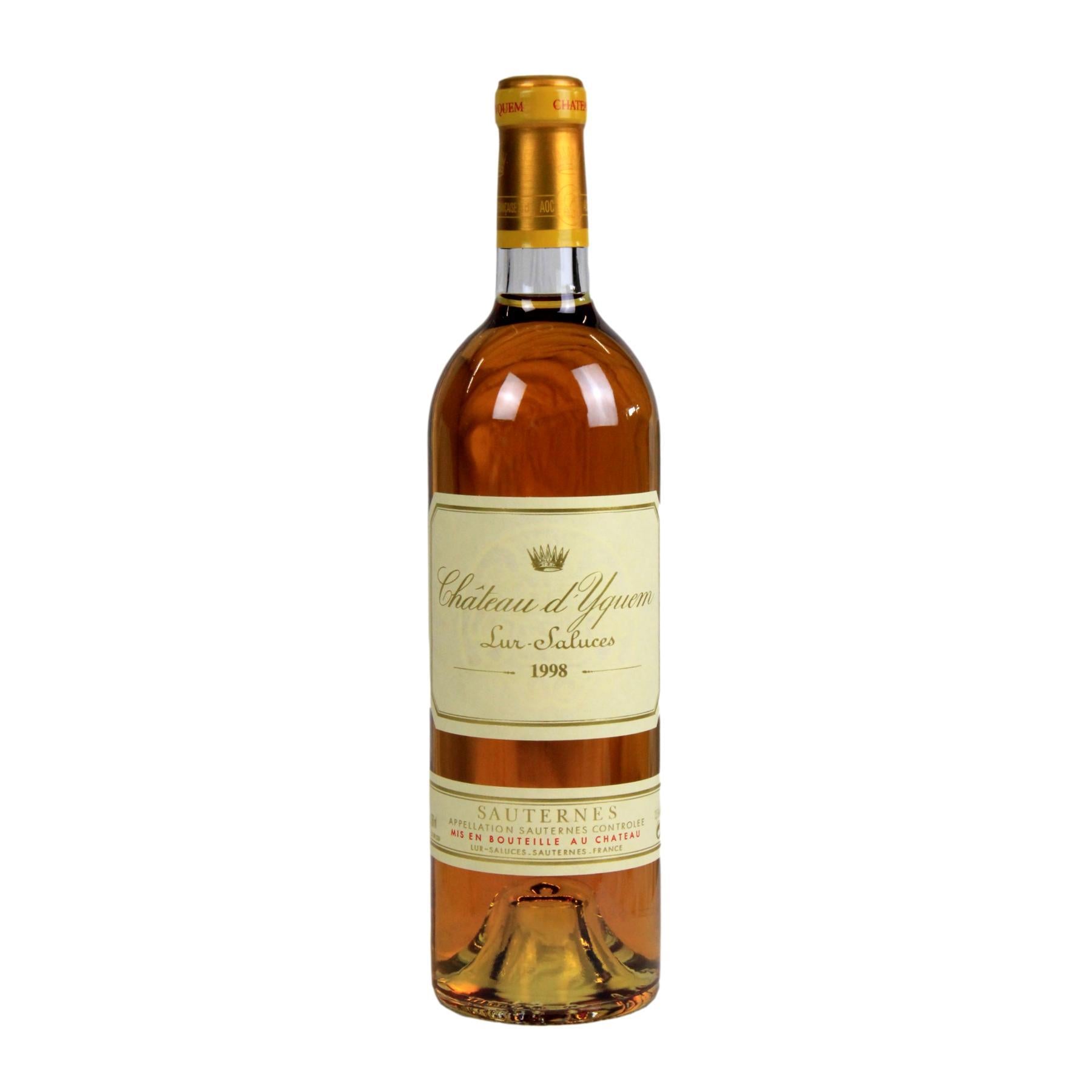 Château d'Yquem 1998 シャトー•ディケム1998 750ml 1998 Château d'Yquem, Sauternes, Frankrijk – Amsterdam Wines