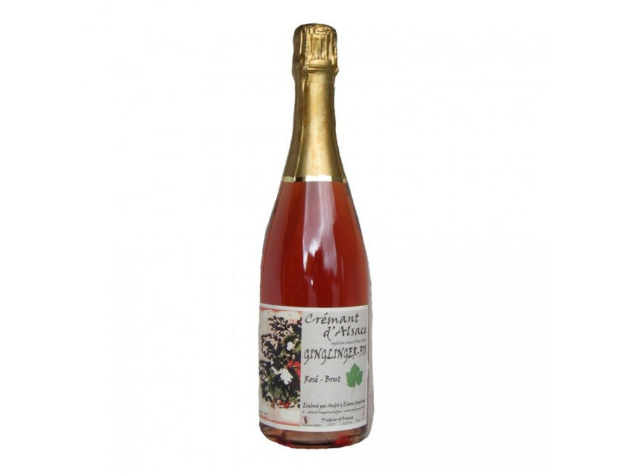 Domaine Ginglinger-Fix, Crémant d'Alsace, Brut Rosé, 75 cl, NV