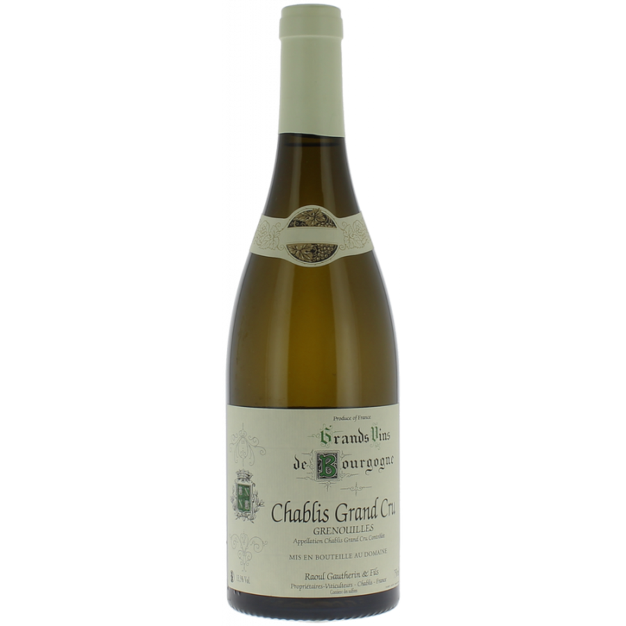 2019 Domaine Raoul Gautherin & Fils, Chablis Grand Cru, Grenouilles, 75 cl