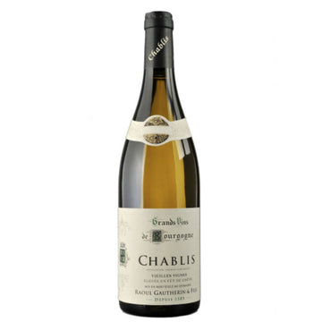 2019 Chablis Vieilles Vignes Domaine Raoul Gautherin et fils, Imperial 600cl, Bourgogne, Frankrijk