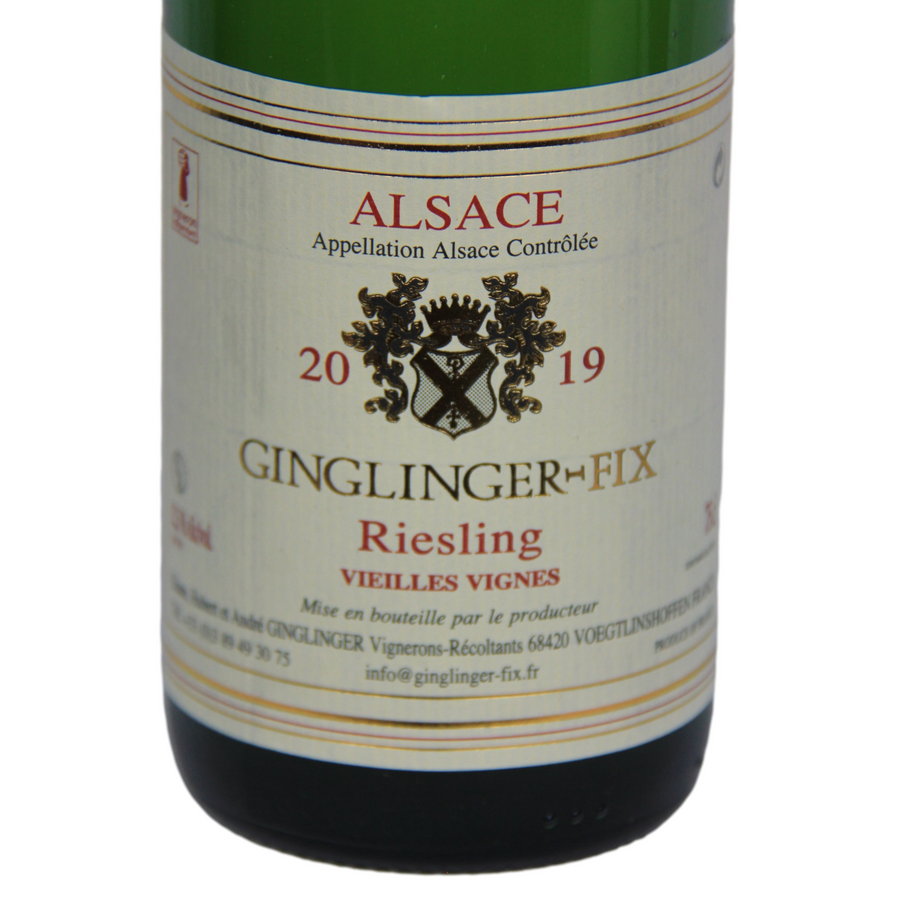2019 Domaine Ginglinger, Riesling Vieilles Vignes, Alsace, Frankrijk