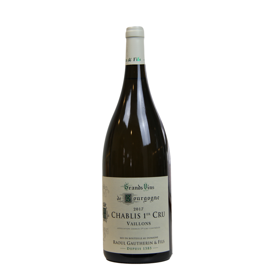 2017 Domaine Raoul Gautherin & Fils Chablis, Chablis Premier Cru Les Vaillons Magnum, 1.5 L