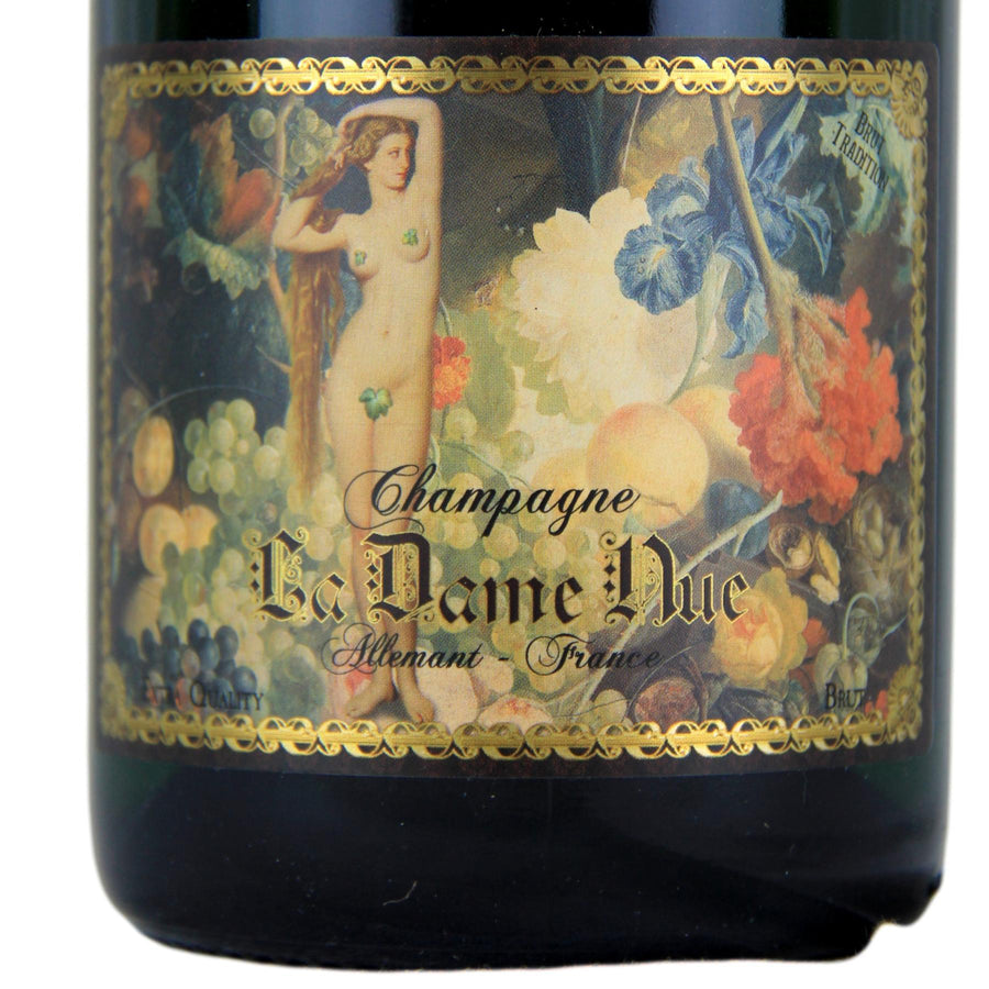 La Dame Nue Champagne 37.5 cl demi, Allemant, Frankrijk