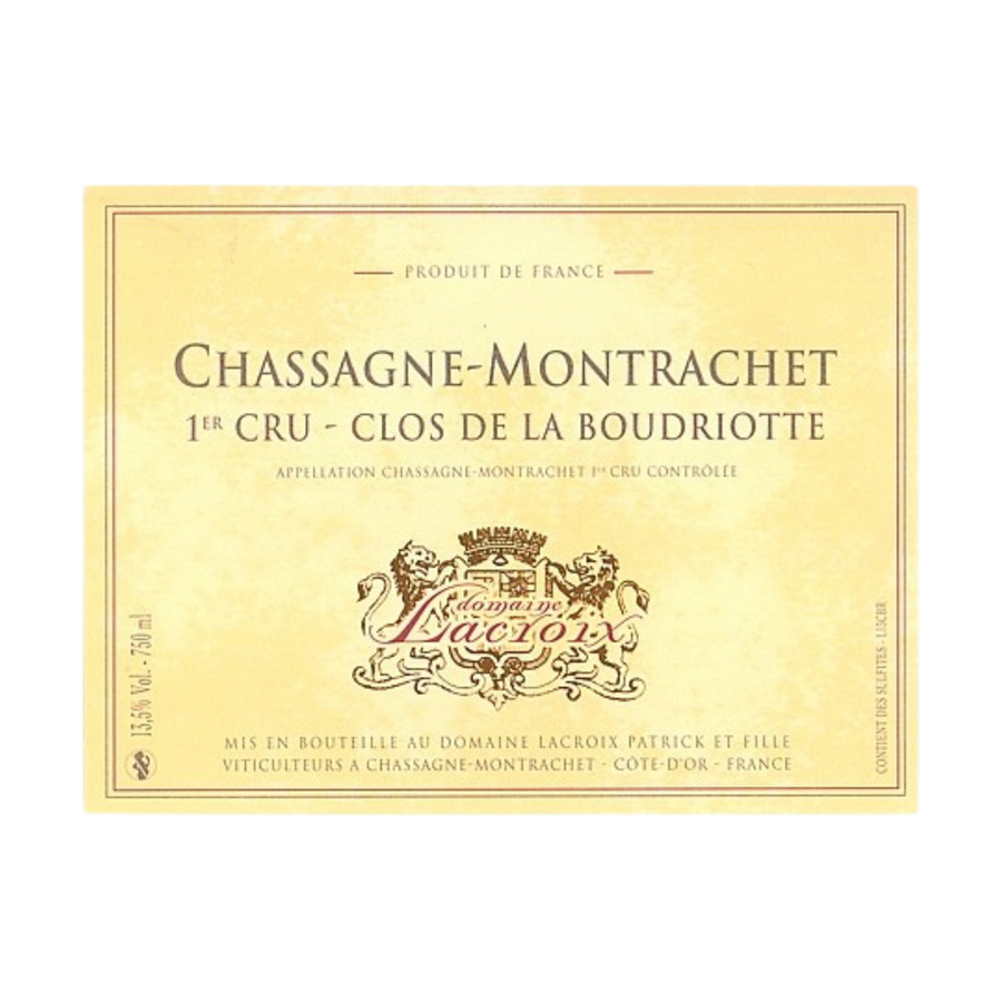 2017 Chassagne-Montrachet Rouge 1er Cru 