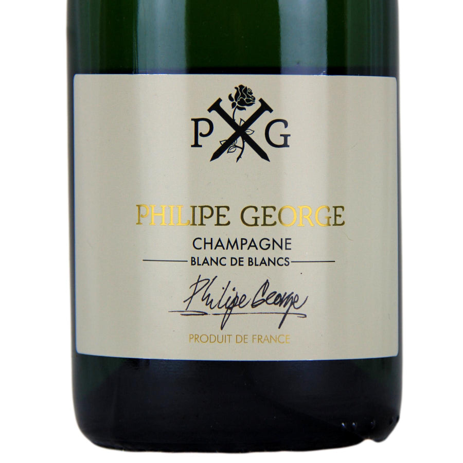 Diner Intime - Blanc de Blanc Champagne met 2 flutes